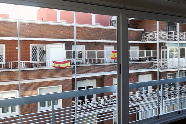 cortinas cristal